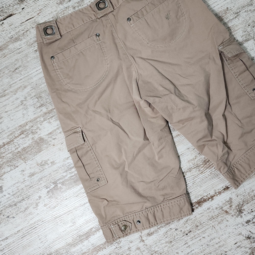 Athleta Hiking cargo shorts size 4 tan - Picture 6 of 8